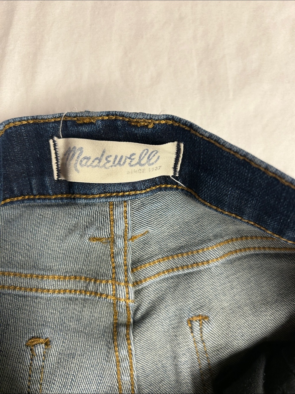Madewell Indigo Skinny Jeans - Picture 3 of 9